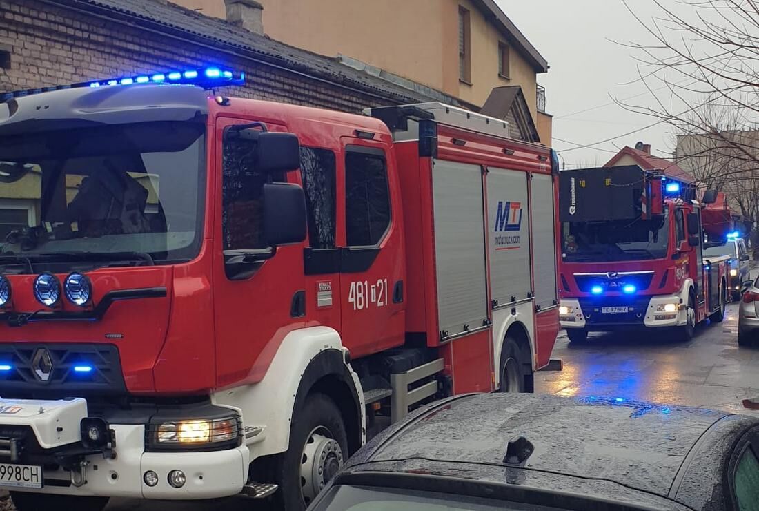 Nocny pożar w zakładzie produkującym drony. Śledczy sprawdzają, czy doszło do podpalenia
